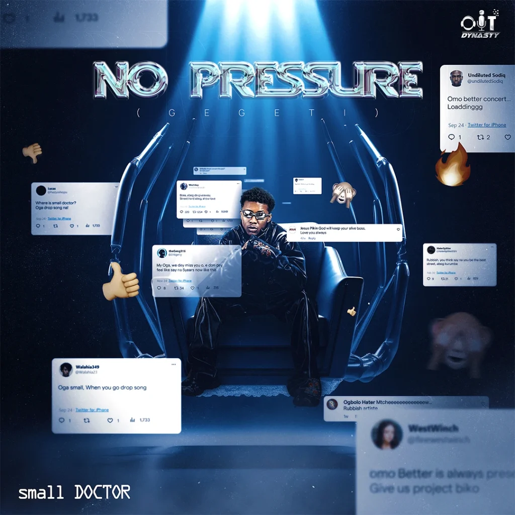 No Pressure Song by Small Doctor